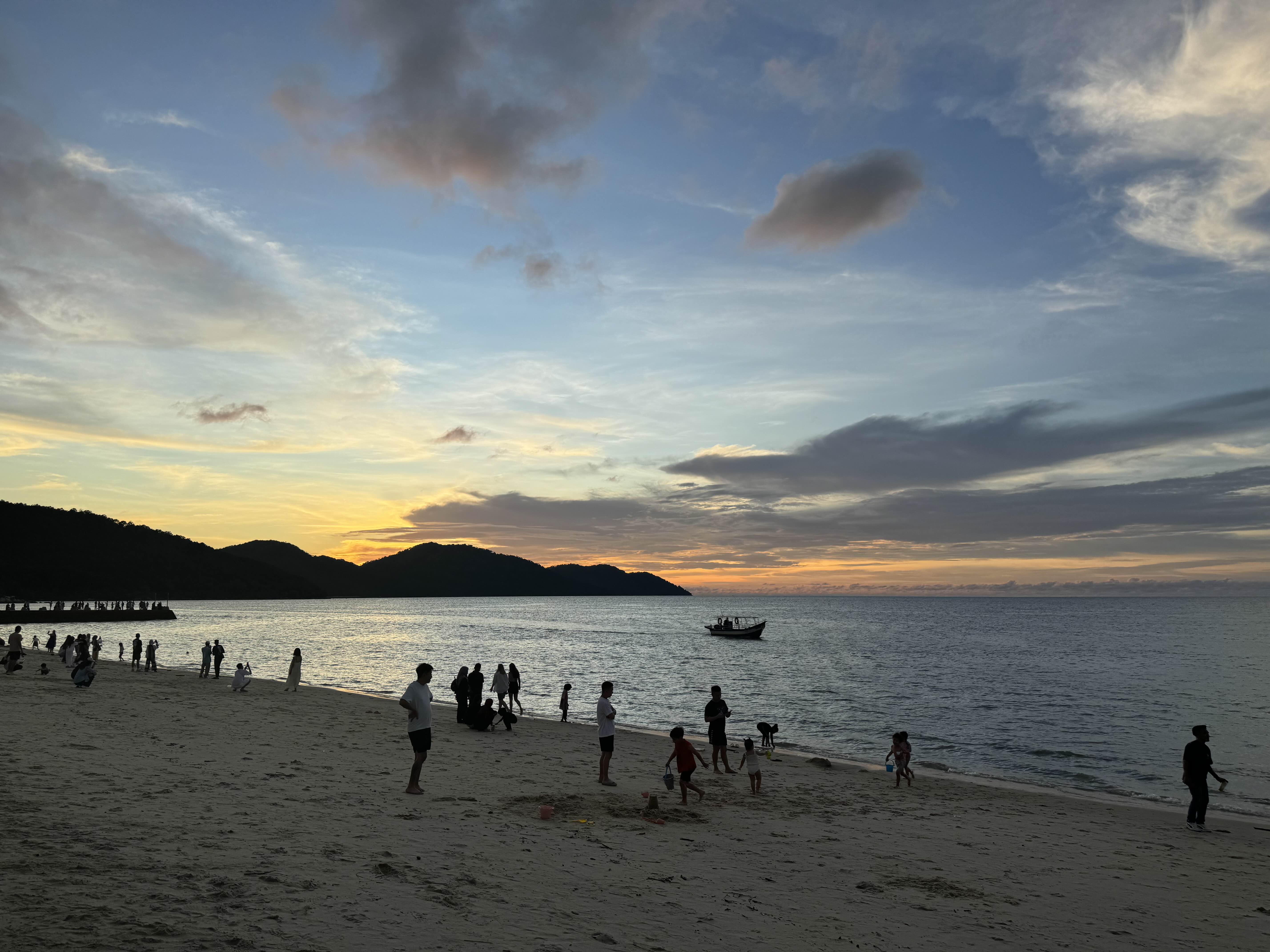 Photo of Penang's Batu Ferringhi Sunset